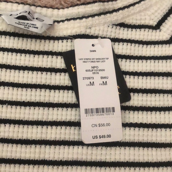 Bebe stripe crop - Picture 2 of 3